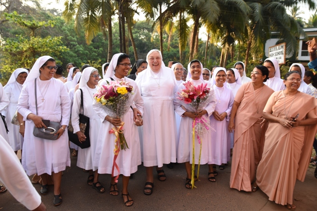 AMAR NEWS # 50 Mother Yvonne in Goa...